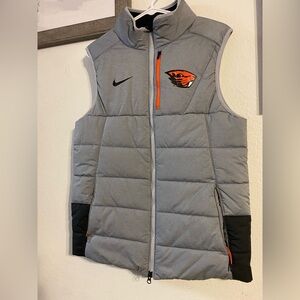 Oregon beavers puffer vest